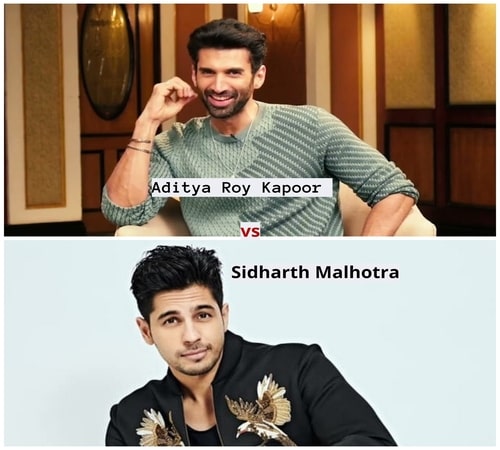 Sidharth Malhotra vs Aditya Roy Kapur - Who is Your Favourite?