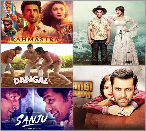 Top 10 WorldWide Highest-Grossing Bollywood Movies of All Time